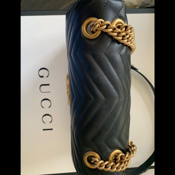 GG Marmont small matelassé shoulder bag - Picture 4 of 13